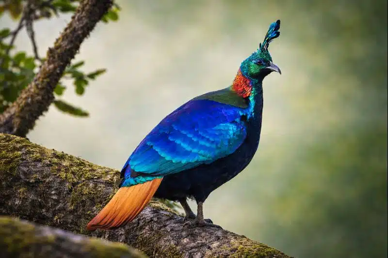 Male himalayan monal